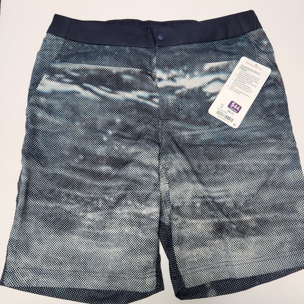 NWT Lululemon Commission Shorts 9" Mesh Men's Size 34 NEW